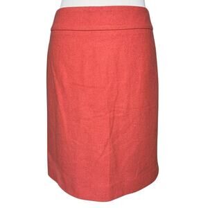 J. Crew Wool Blend Pencil Skirt Size 8
